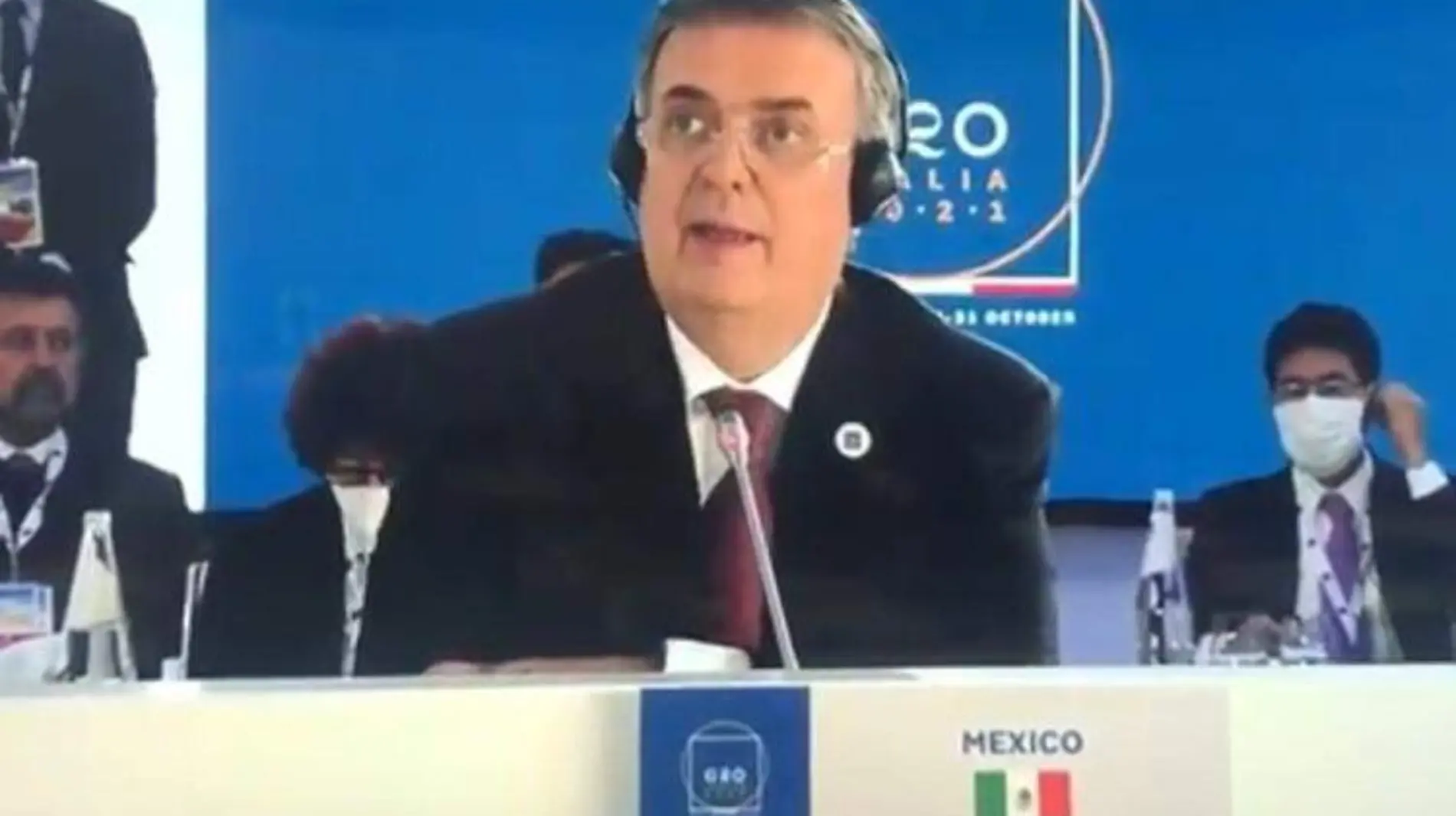 Marcelo Ebrard cumbre G20